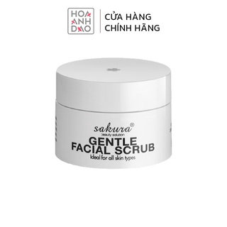 Tẩy tế bào chết vùng mặt Sakura Gentle Facial Scrub 30g