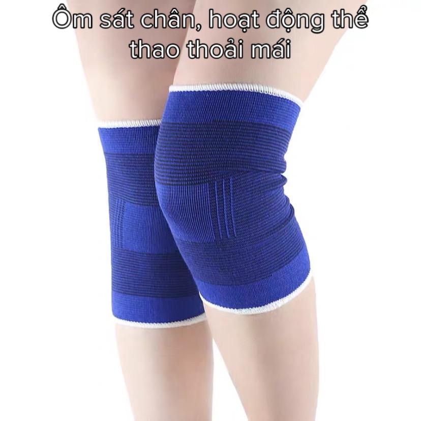 Bó gối thể thao, quấn bảo vệ đầu gối khi chơi đá bóng, bóng chuyền, bóng rổ, tập gym