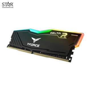 Ram DDR4 TeamGroup 8G/3200 T-Force Delta RGB (1x 8GB) (TF3D48G3200HC16C01) (Đen)