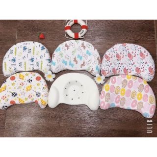 Gối cao su non chống méo đầu cho bé sơ sinh