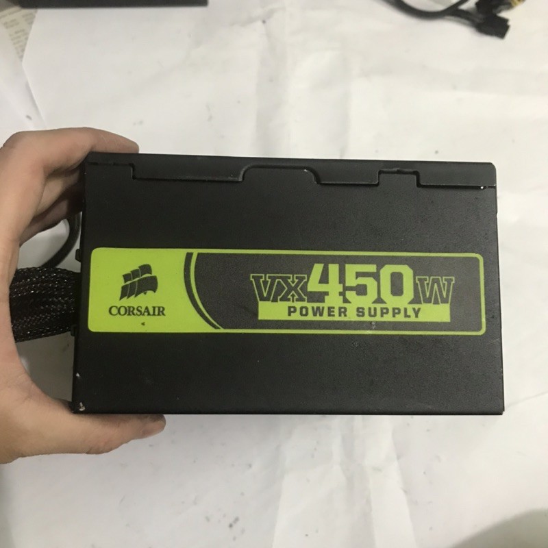 Nguồn Corsair VX450w hàng tháo máy hình thức đẹp