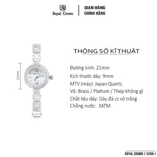 Đồng Hồ Nữ Royal Crown 5266