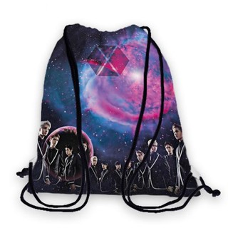Balo Dây Rút, Túi Rút EXO Nền Galaxy - VBDKP521