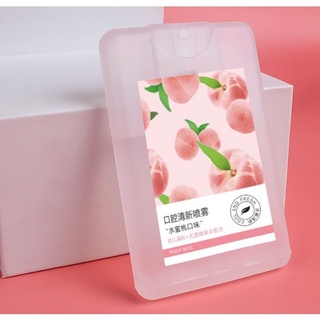 Xịt thơm miệng mùi trái đào