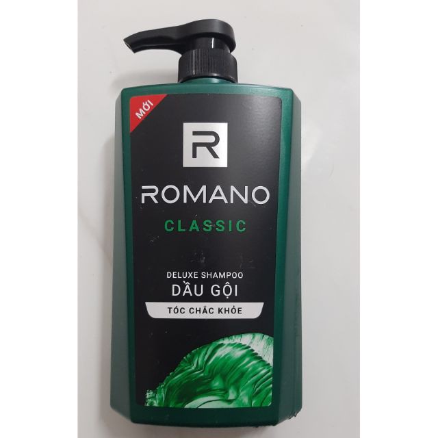 Dầu gội Romano Classic Chai Vòi 650g