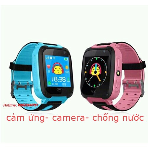 Đồng hồ thông minh định vị  GPS trẻ em ( cảm ứng, camera, chông nước ) |shopee. Vn\Shopdenledz