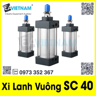 Xi lanh khí nén SC 40 SC40 x 25 50 75 100 125 150 175 200 250