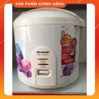 Nồi cơm điện Sharp 1.8 lít KS-18TJV