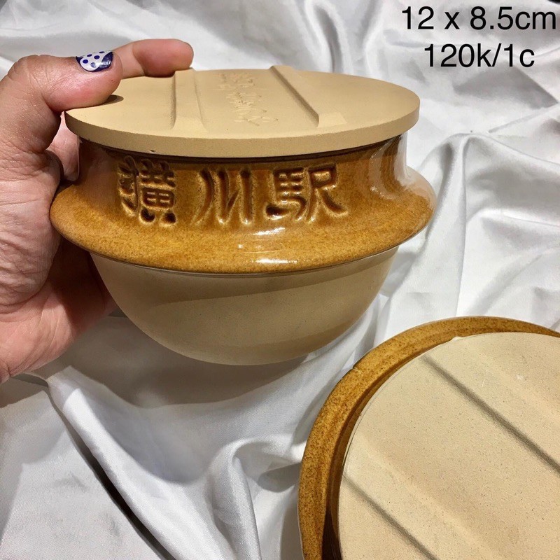 Nồi gốm nấu cơm - gốm sứ nhật