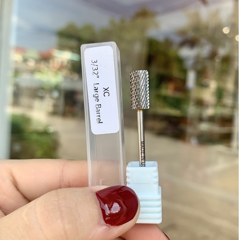 Đầu mài móng, đầu mài mỹ phá gel, phá bột nail XC đầu bằng