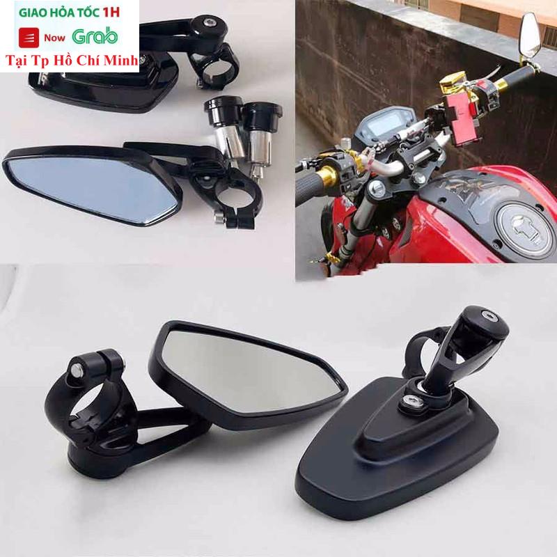 Gương Gù Xe Máy Thời Trang - Kính Chiếu Hậu Xe Máy Kiểu Gù CRG Cho Các Xe Gắn Gù Xe Honda Ya Su... 1 Cặp