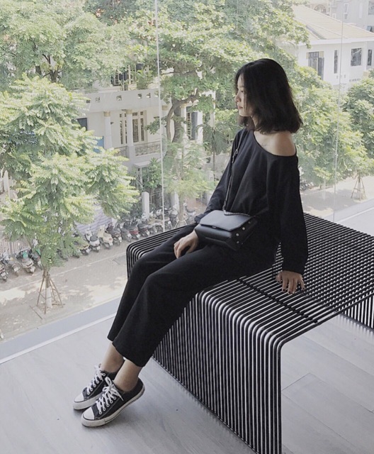 🌈QUẦN SUÔNG ĐEN 9 TẤC🌈kèm hình trải chụp thật | BigBuy360 - bigbuy360.vn