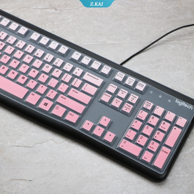 Miếng Silicone Bọc Bàn Phím Chống Nước Chống Bụi Cho logitech K120/MK120 K120/MK120