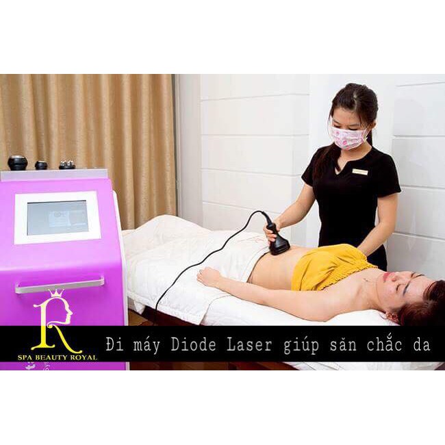 HCM [Voucher Giấy] - Trọn gói 05 lần Giảm béo CN cao Laser Cavitation, giảm từ 4cm - 15cm sau liệu trình đầu tiên