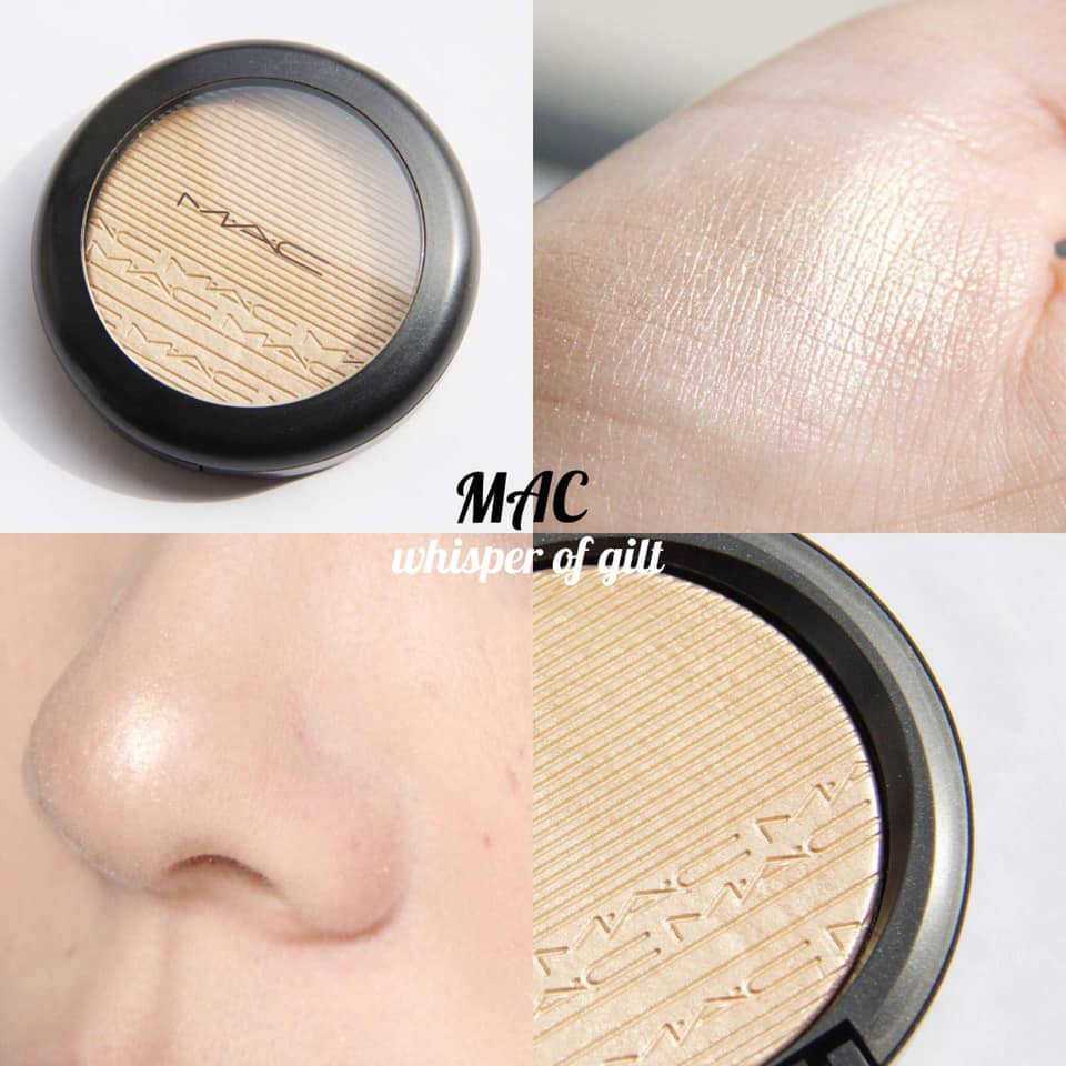 Phấn bắt sáng Mac Extra Dimension Skinfinish màu Double-Gleam, Phấn phủ bột Chanel_Highlight Mac Full Size Chính Hãng