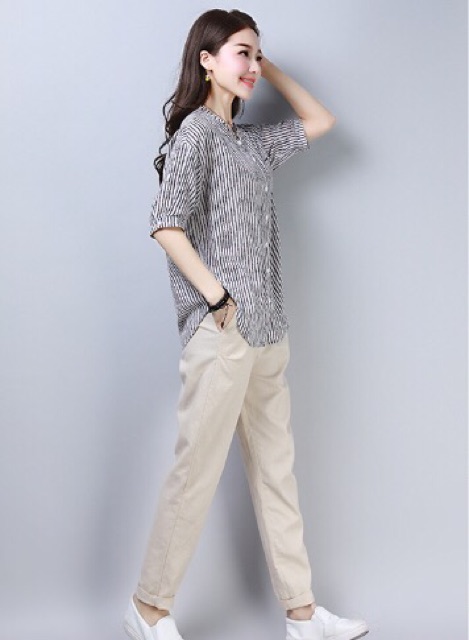 [Ảnh Thật ] Quần kaki basic pants unisex cực chất