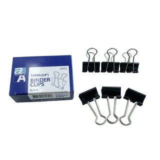 Kẹp Bướm Double A 19mm (12 Chiếc/Hộp)