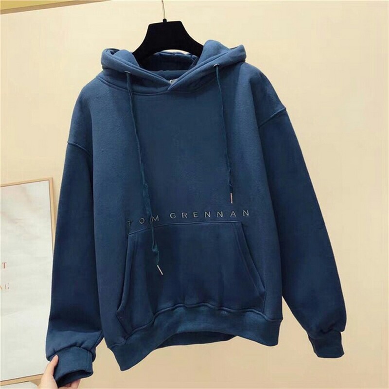 Áo Hoodie Tom Gren Chữ Nhỏ KTH06-Chất Nỉ Hoodie-Tạo Cảm Giác Ấm Áp Mềm Mại Trong Từng Hoạt Động | BigBuy360 - bigbuy360.vn