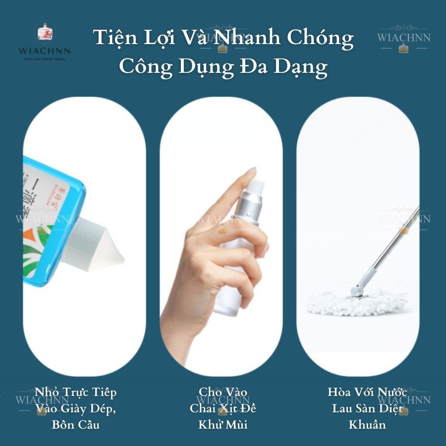 Tinh Dầu Thơm Khử Trùng Mùi Bồn Cầu Diệt Khuẩn, Tinh Dầu Khử Mùi Hôi Giày Dép Nhà Vệ Sinh Loại Nước Lau Sàn