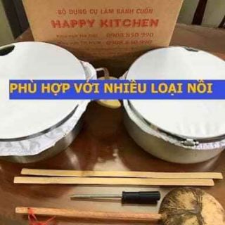 Set bộ làm bột tráng bánh cuốn