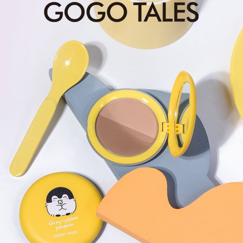 GOGO TALES - Phấn tạo khối Gogo Tales Stereoscopic Shadow Two-tone Shading Palette