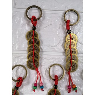 (SALE SALE) SỈ 10 CÁI MÓC KHÓA 5 ĐỒNG XU CỔ MAY MẮN (GIÁ RẺ) (GIÁ RẺ)