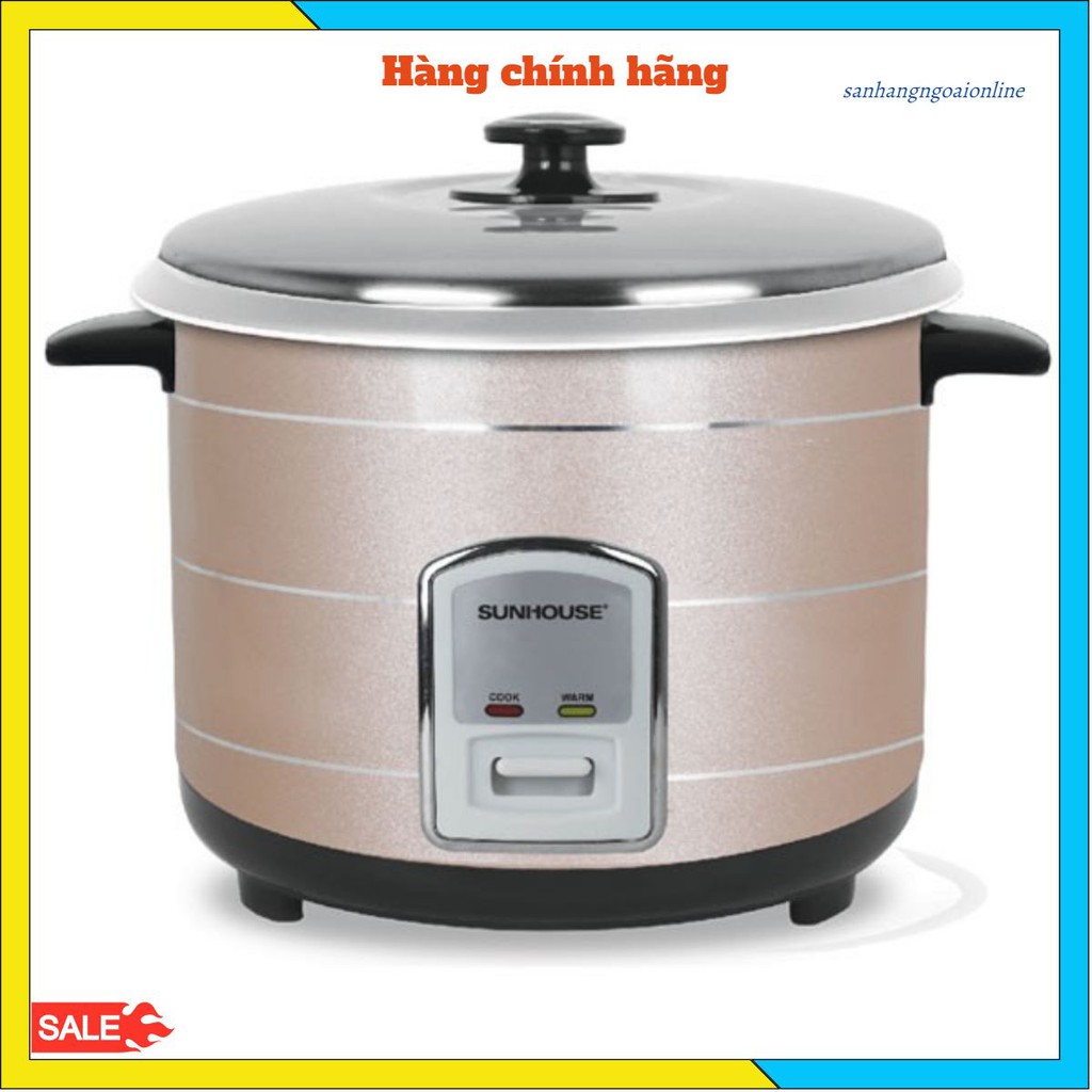 Nồi Cơm Điện Nắp Rời Sunhouse SHD8125 (1.8L) - hàng chính hãng