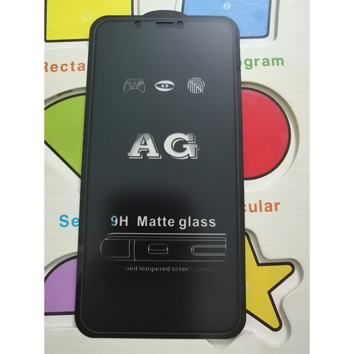 Kính cường lực chống vân tay - Kính cường lực Iphone nhám full màn chống bám vân tay, bụi bẩn