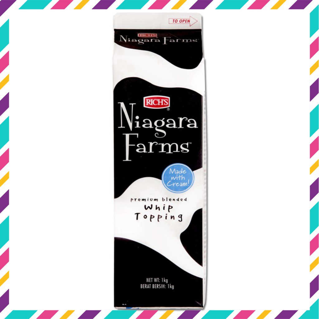 Kem topping Niagara Farm (907gx12)