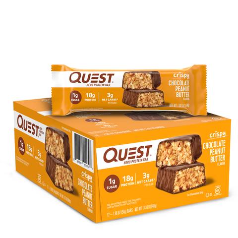 Bánh Protein Bar Quest bán chạy nhất Amazon - Hero Bar không đường