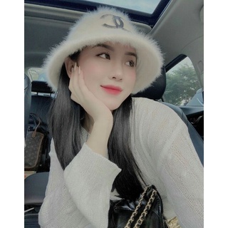 Mũ bucket lông thỏ Quảng Châu