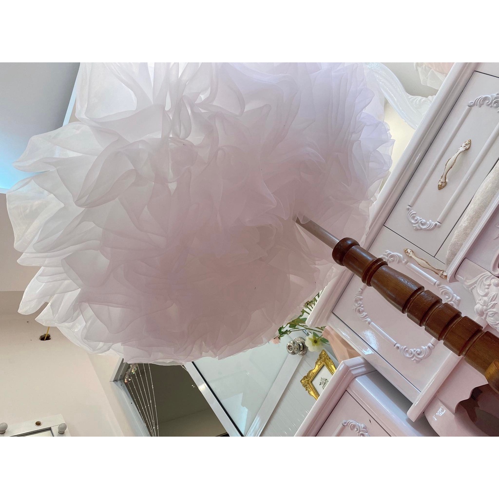 Tùng phồng Lolita A-line siêu phồng chất liệu voan kính 4 lớp 6 lớp ⚡Ảnh thật shop tự chụp⚡