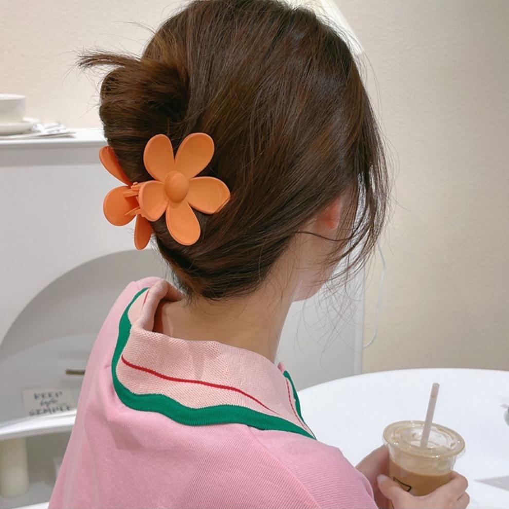 Kẹp tóc dễ thương có đính hoa lớn