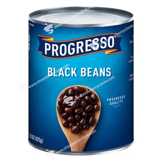 Đậu đen đóng hộp progresso black bean, hộp 425g