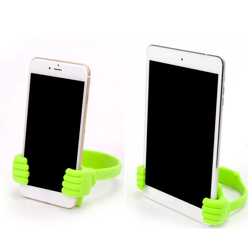 FLEXIBLE Giá Đỡ Silicon Hình Ngón Tay Cái Cho Điện Thoại / Máy Tính Bảng