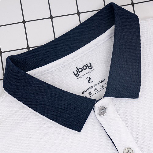[Mã WABRWA8 giảm 15% đơn 99k] Áo Polo Nữ YODY Cafe Phối Nẹp Co Dãn Thoải Mái | BigBuy360 - bigbuy360.vn