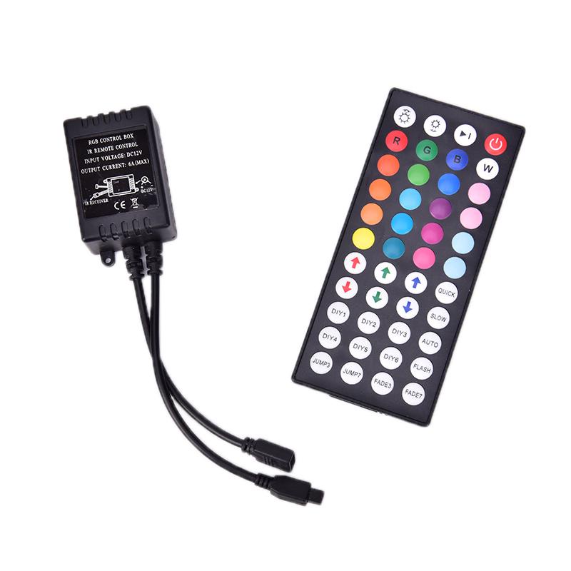 Bộ điều khiển led dây 5m RGB cảm ứng nhảy theo nhạc - Led music controller-C6