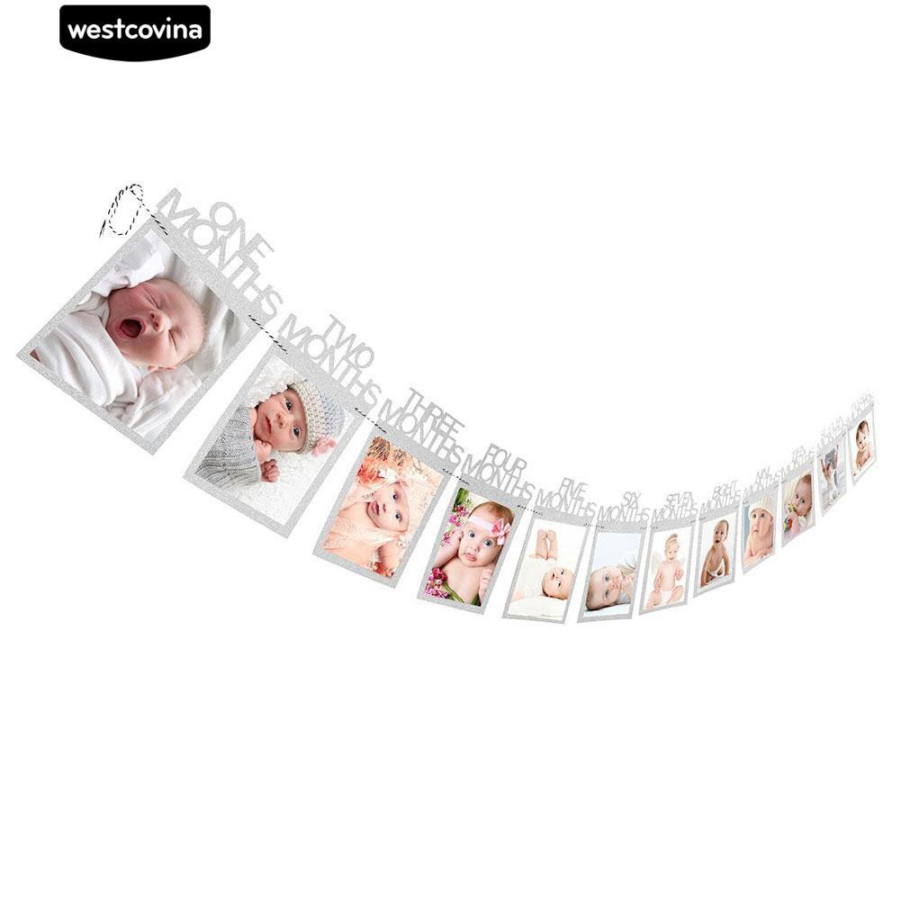 Tranh Treo Tường Trang Trí Sinh Nhật Cho Bé 1-12 Tháng Tuổi