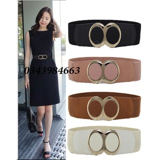 Dây nịt thắt lưng thun nữ cho váy đầm