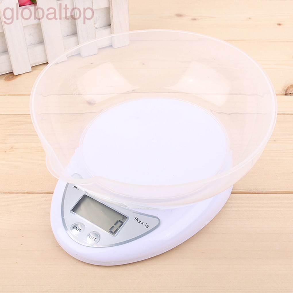 Cân Điện Tử 5kg / 1g Tiện Lợi Cho Nhà Bếp