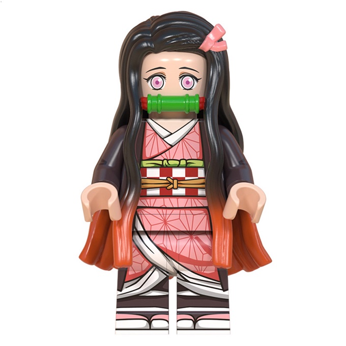 Bộ Đồ Chơi Lắp Ráp Lego WM6116 Demon Slayer Infinite Train Tanji Lang Midouko