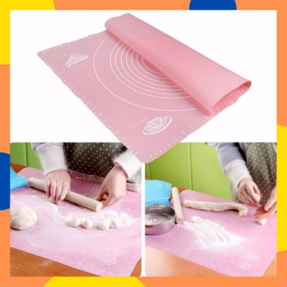 Tấm Lót Nhào Bột Silicon Size 40x50cm - K32