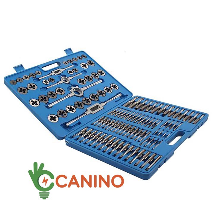 Bộ taro 110PCS tạo rãnh cao cấp Tạo ren trong hoặc ren ngoài  sử dụng trong cớ khí lắp ráp đường ống