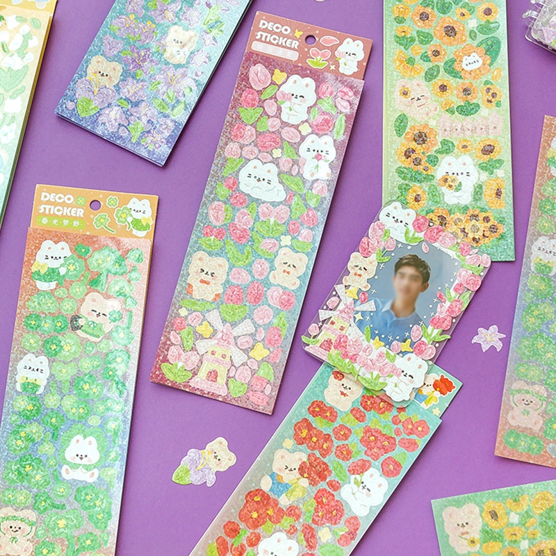 Bộ 2 Sticker Dán Trang Trí Hình Gooka Hoạt Hình Đáng Yêu