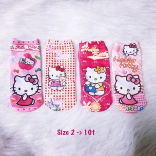Tất vớ len ngắn cổ Kitty, Elsa, Nhện, Siêu nhân 20k/1đ