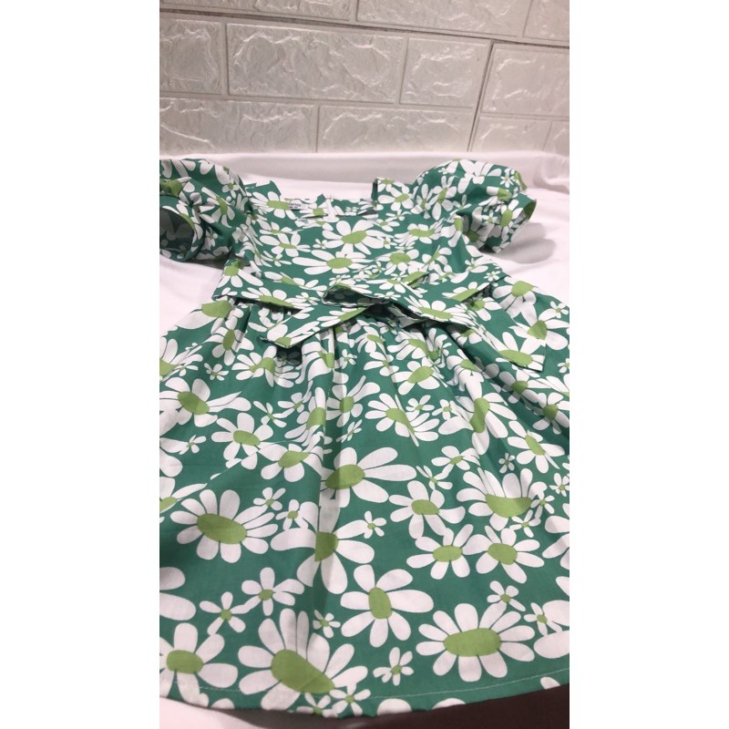 Set đôi mẹ và bé xanh lá baby and mom