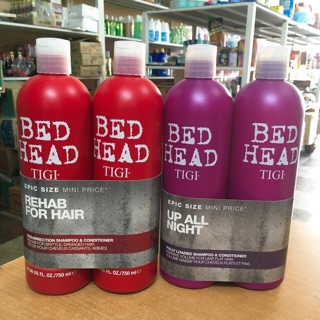 Cặp gội xả Tigi Bed Head đỏ 2 x 750ml