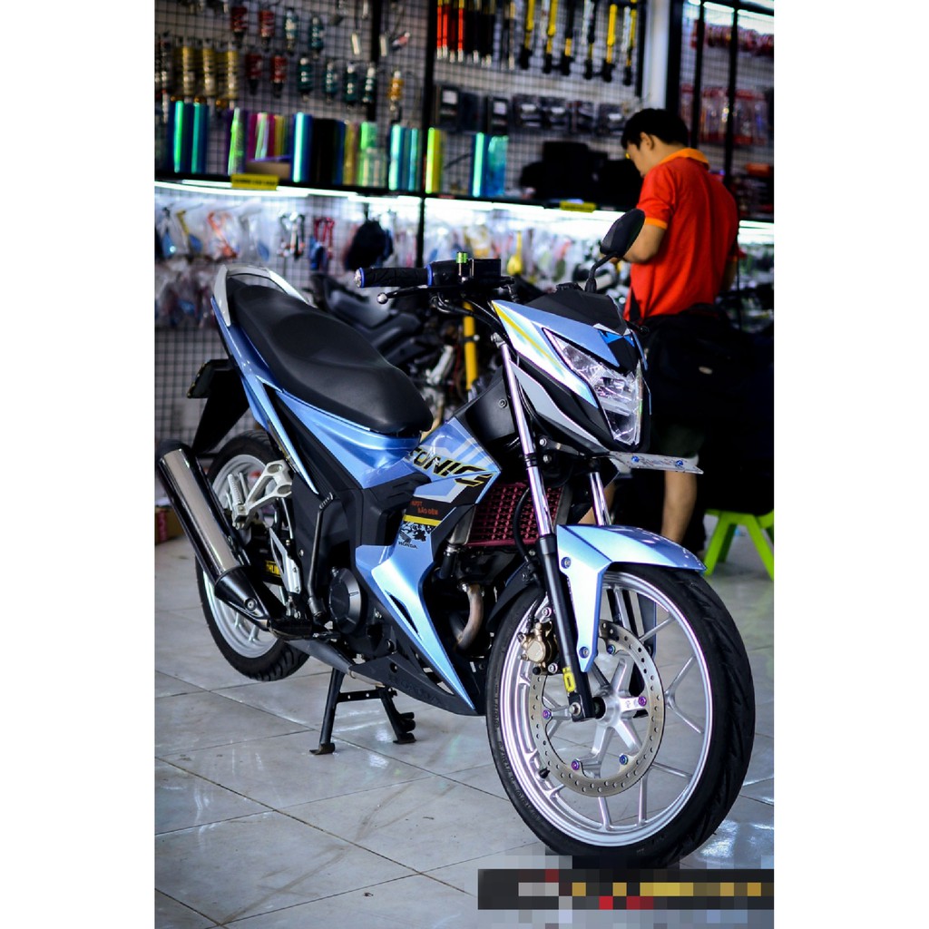 Tem trùm sonic xanh ngọc phiên bản mới màng bóng