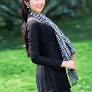Áo bà ba kèm quần phi