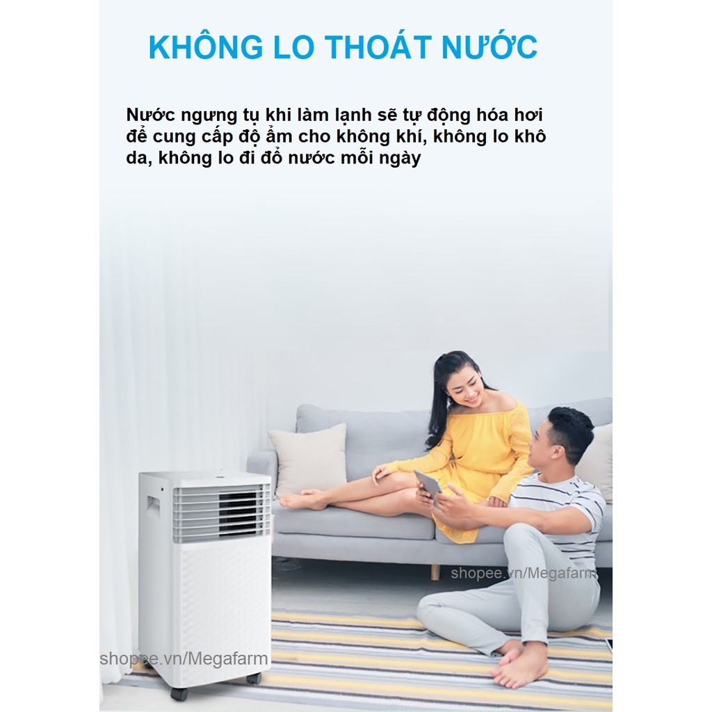 ĐIỀU HÒA (MÁY LẠNH) DI ĐỘNG THÔNG MINH TCL KY-20/RWY 10 000BTU